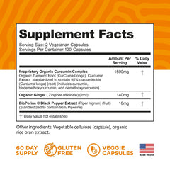 Product packaging for Turmeric Curcumin with BioPerine and Ginger