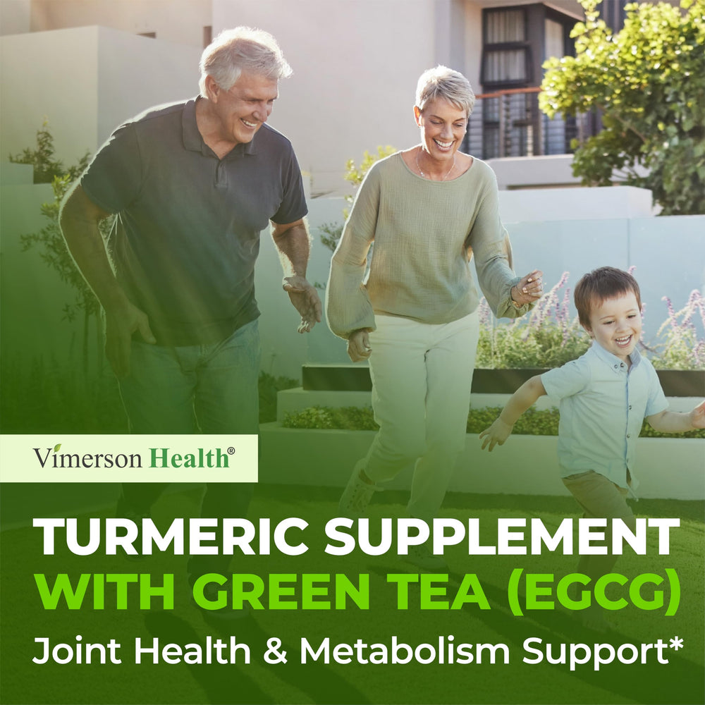 Turmeric Curcumin with Green Tea and Vitamin C packaging
