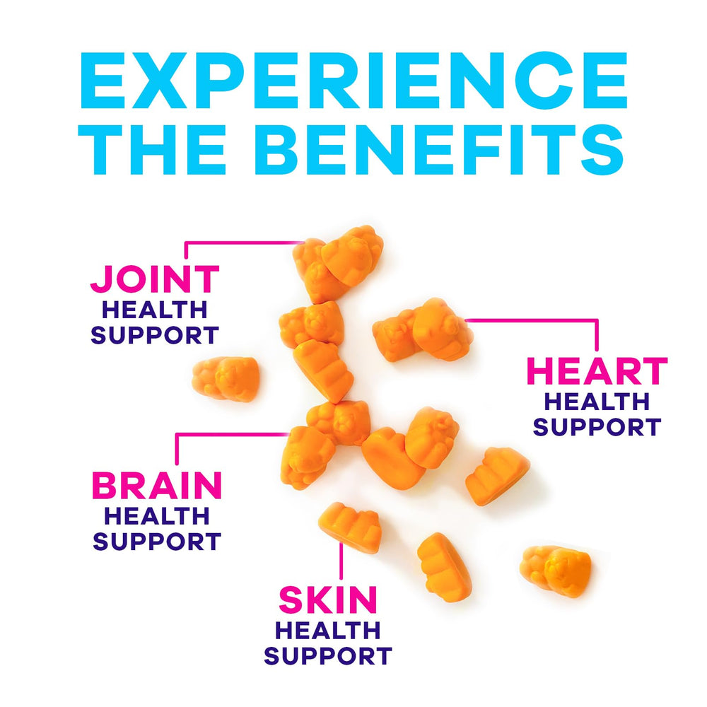 Sugar-free turmeric gummies with ginger and turmeric blend