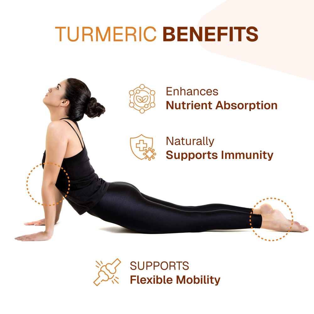 Natural turmeric curcumin for wellness