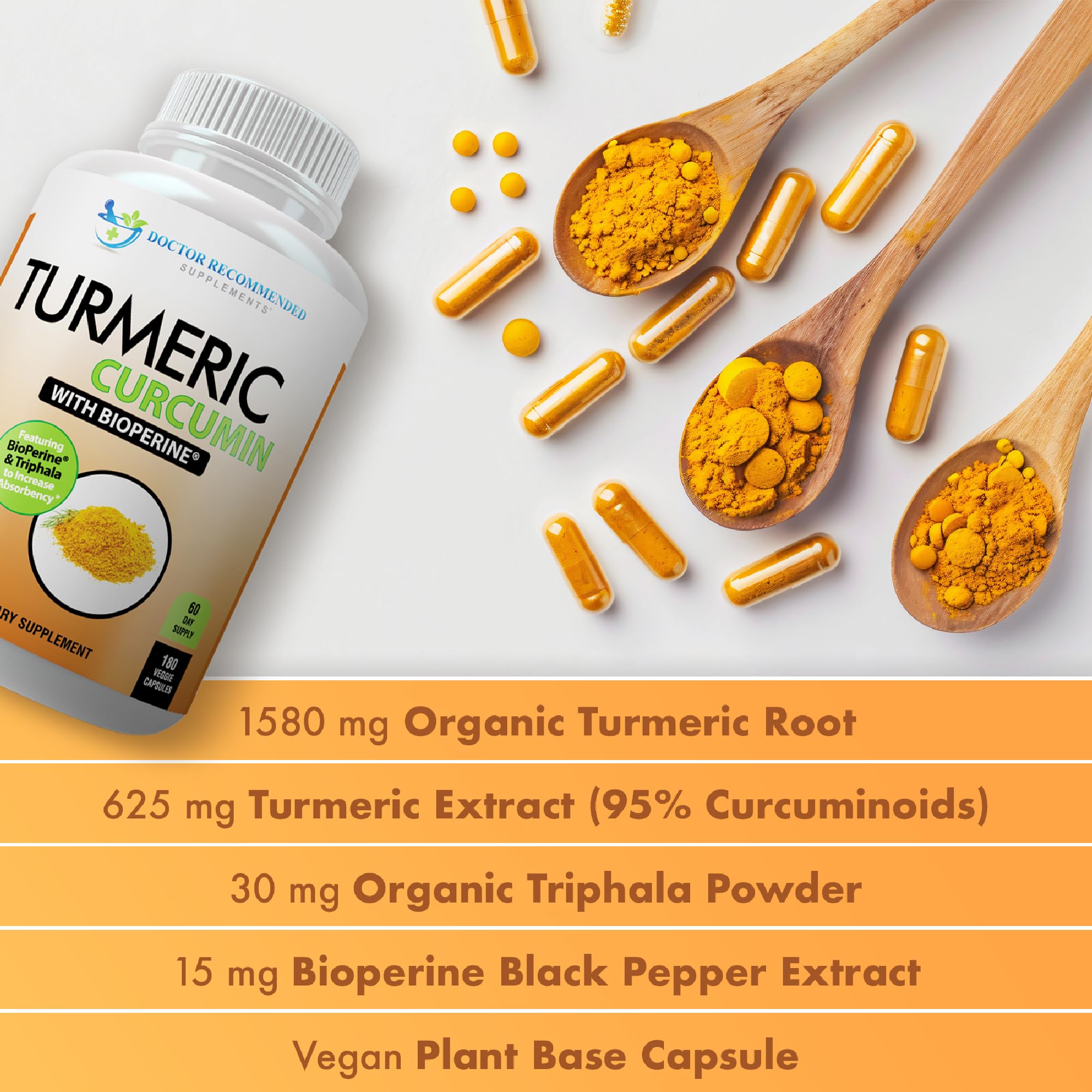 Black Pepper Extract (Bioperine) icon for bioavailability