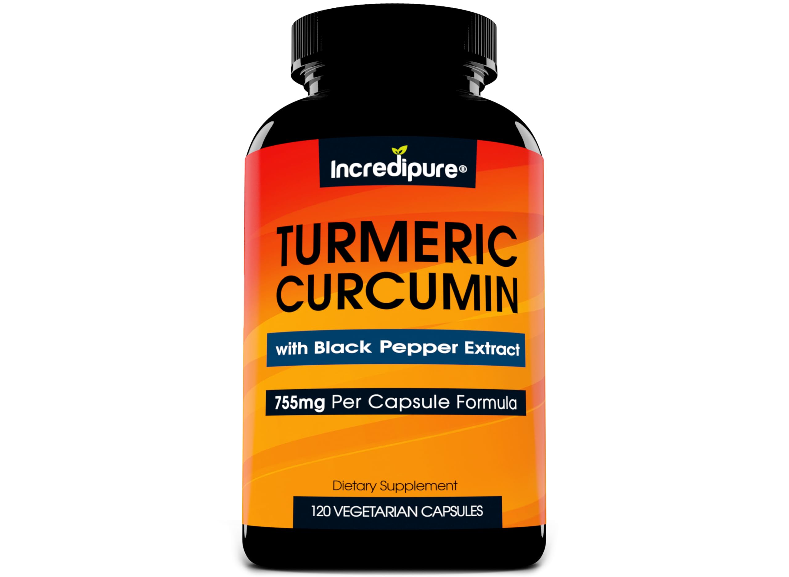Turmeric Curcumin Incredipure bottle