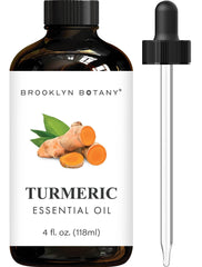 Brooklyn Botany Turmeric Essential Oil amber 4oz bottle