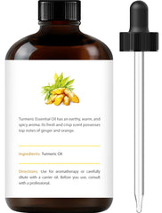 Turmeric essential oil suitable for diffuser and aromatherapy