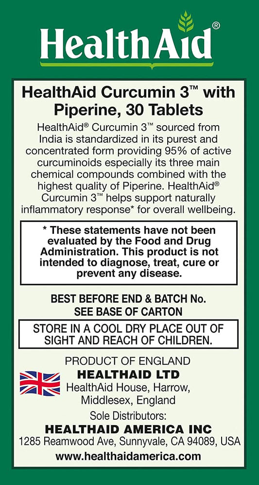 Turmeric extract with Bioperine for enhanced absorption