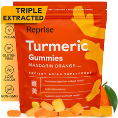 Turmeric Gummies for Women bottle with Mandarin Orange flavor