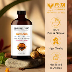 Essential oil diffuser with turmeric aroma