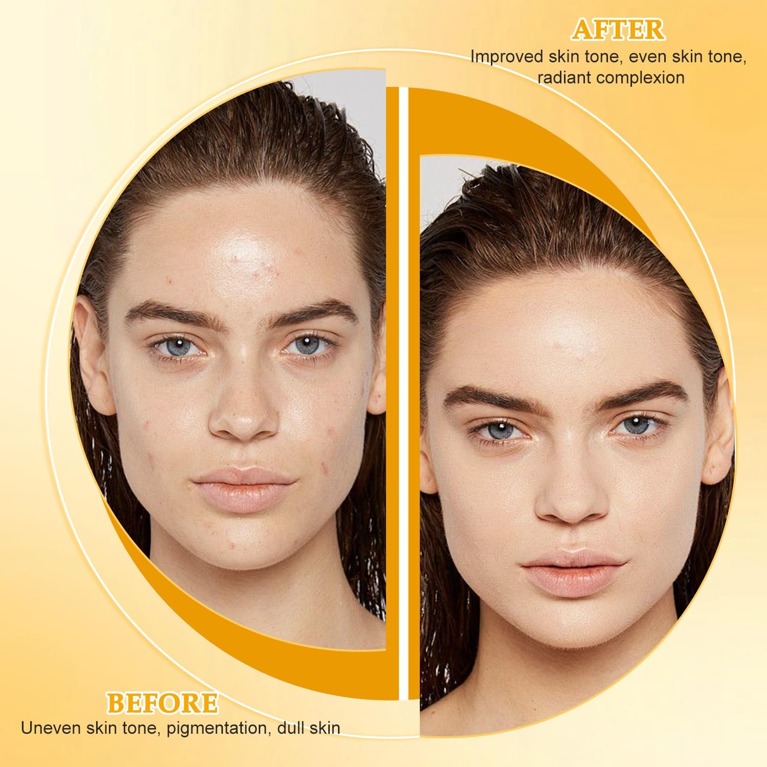 Turmeric products set: gentle daily routine for all skin types
