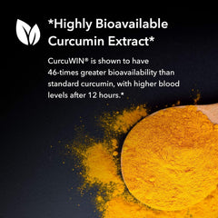 Turmeric root extract close-up