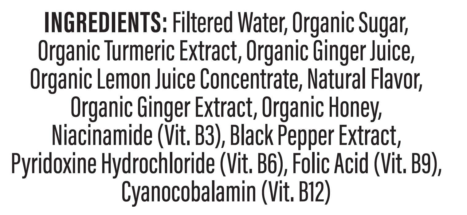 Turmeric Time Turmeric Shots with pepper extract to support absorption in every sip.