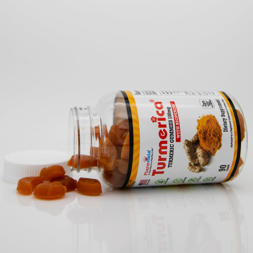 Turmerica product label showing 90 count