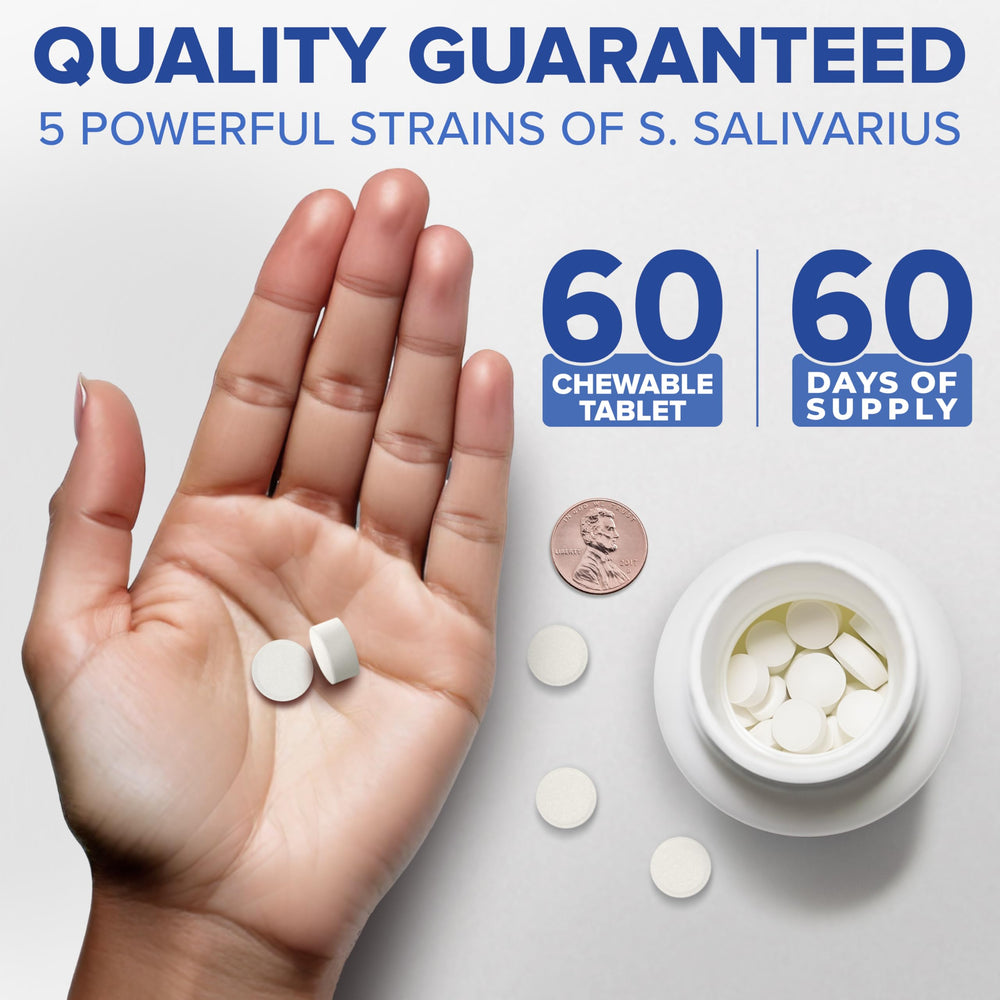 Dental probiotics supporting teeth and gum health