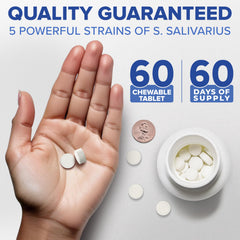 Dental probiotics supporting teeth and gum health