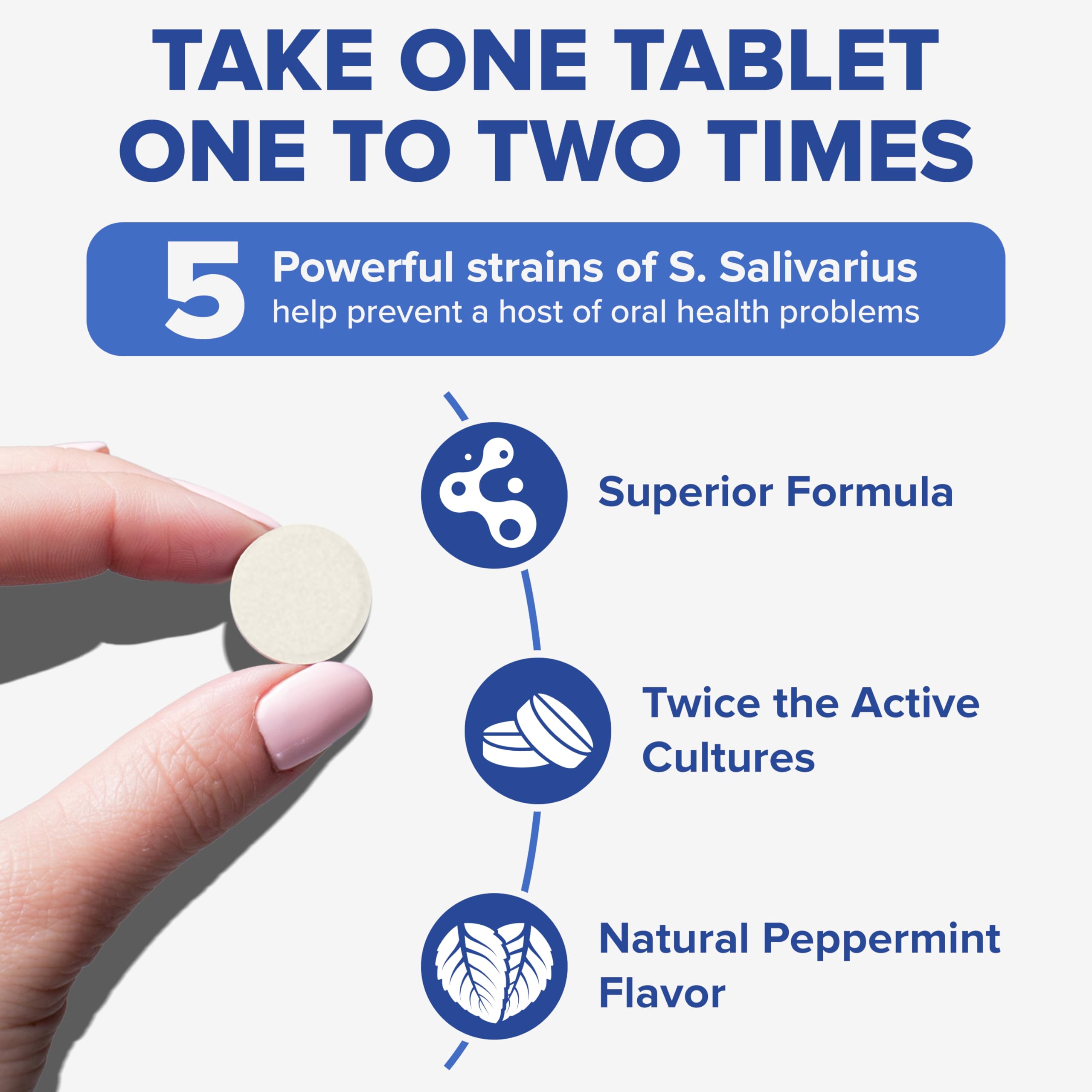 Enhanced 2X probiotic formula label