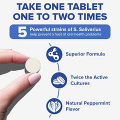 Enhanced 2X probiotic formula label