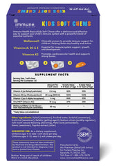 Close-up of Tutti-Frutti flavored kids' immune supplement
