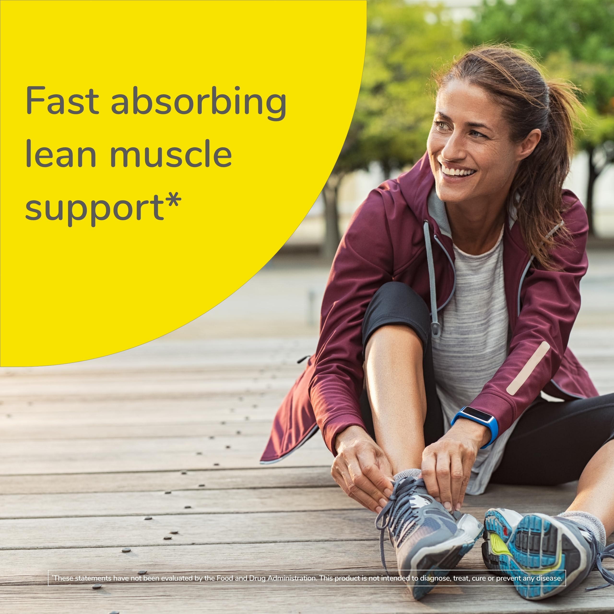 Nutrition facts and ingredients on Amino Fuel label