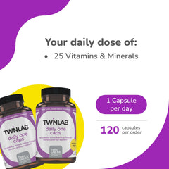 Packaging showing 60 capsules and 2-pack option