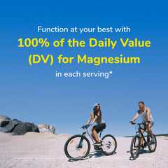 Supplement facts panel for Twinlab Magnesium Caps