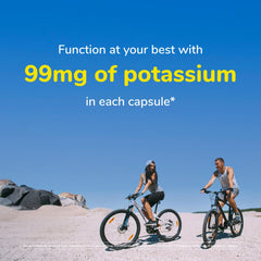 Twinlab Potassium Caps highlighting heart and muscle health