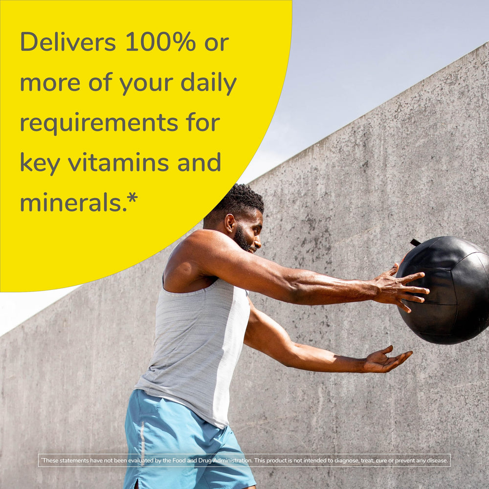 Back of Twinlab TWL Men's Daily One 60 Count bottle showing supplement facts
