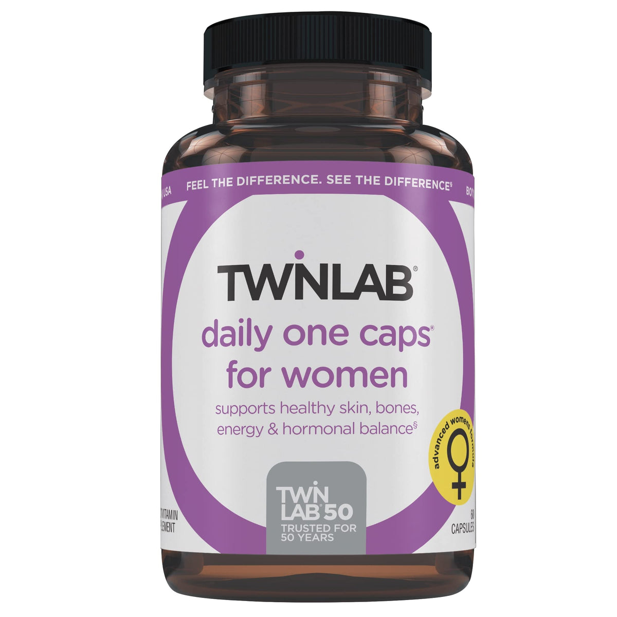 Twinlab TWL Women's Daily One bottle - front view
