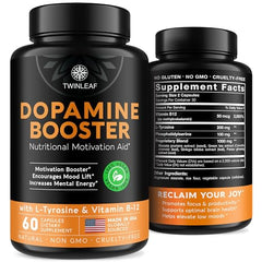 TWINLEAF Dopamine Brain Support bottle with 60 capsules