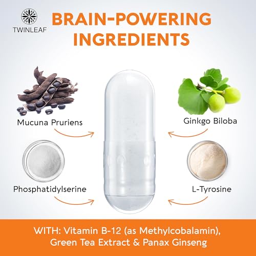Vitamin B12 label on TWINLEAF supplement bottle
