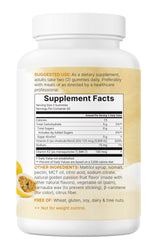 Two-a-day serving graphic for Vitamin D3 K2 Gummies