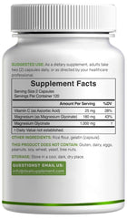 Two capsules per serving for relaxation and absorption