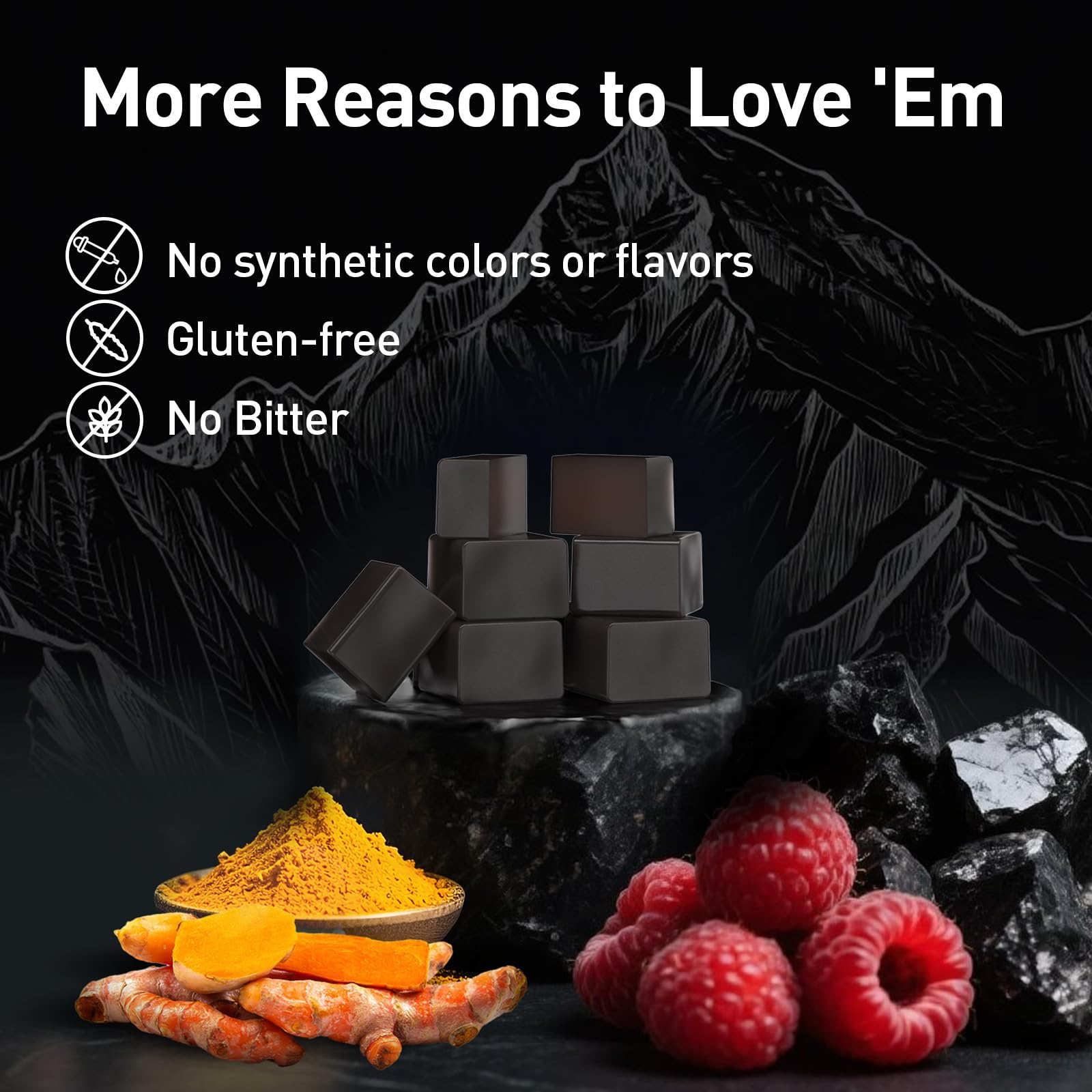 Two gummies per day serving suggestion