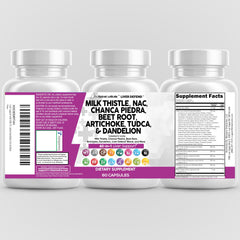 Two-pack Liver Defend packaging and capsules
