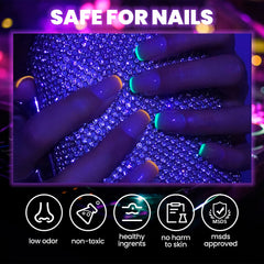 TwoEIGHT Neon Liner Blue nail gel for modern contrast and sharp lines.