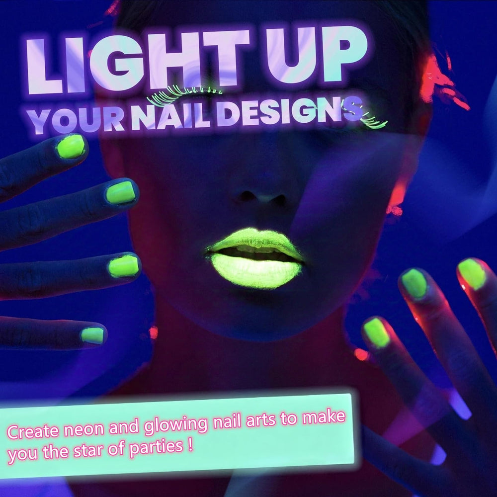 TwoEIGHT Neon Liner Green nail gel for fresh, luminous nail designs.