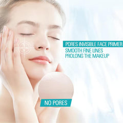 TWOMODE primer even-skin tone after application appears refined