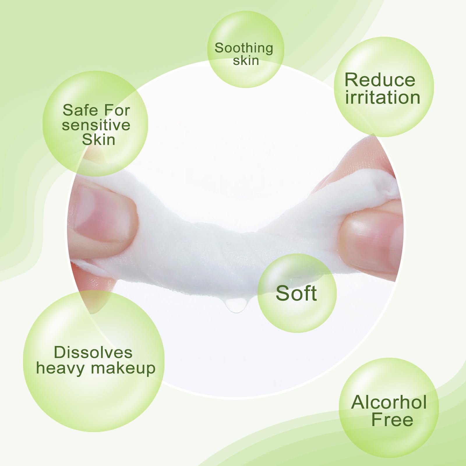 twoworld aloe vera infused wipes soothe while removing makeup