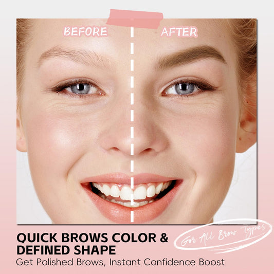 TYAYW Eyebrow Color Kit Coffee defining brows with durable tint.