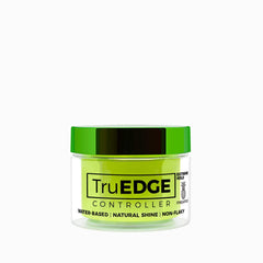 Tyche TruEDGE Controller Extreme Hold Pineapple pomade jar delivers strong hold with non-flaky shine.
