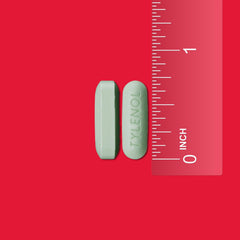 Tylenol Sinus + Headache caplets label suitable for adults and 12+