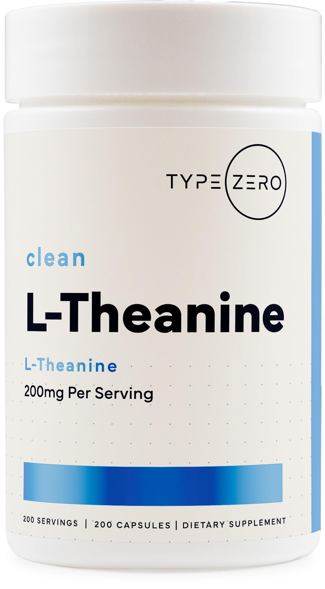 Type Zero L-Theanine 200mg bottle