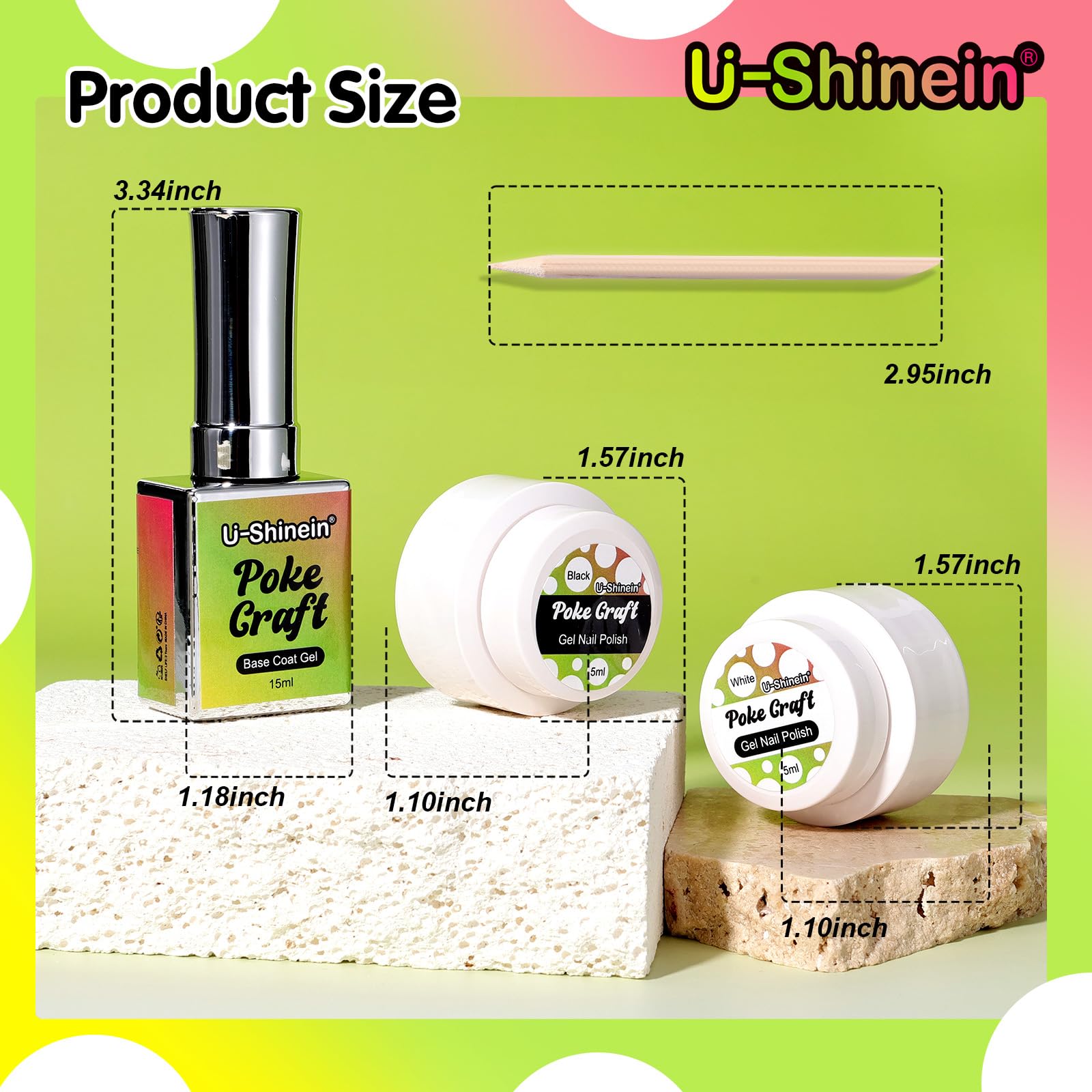 U-Shinein DIY magic blossom nail art kit benefits playful personalization