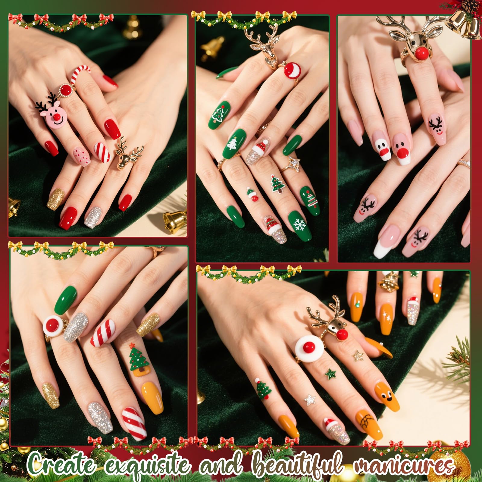 Exclusive holiday shades collection for versatile festive looks.