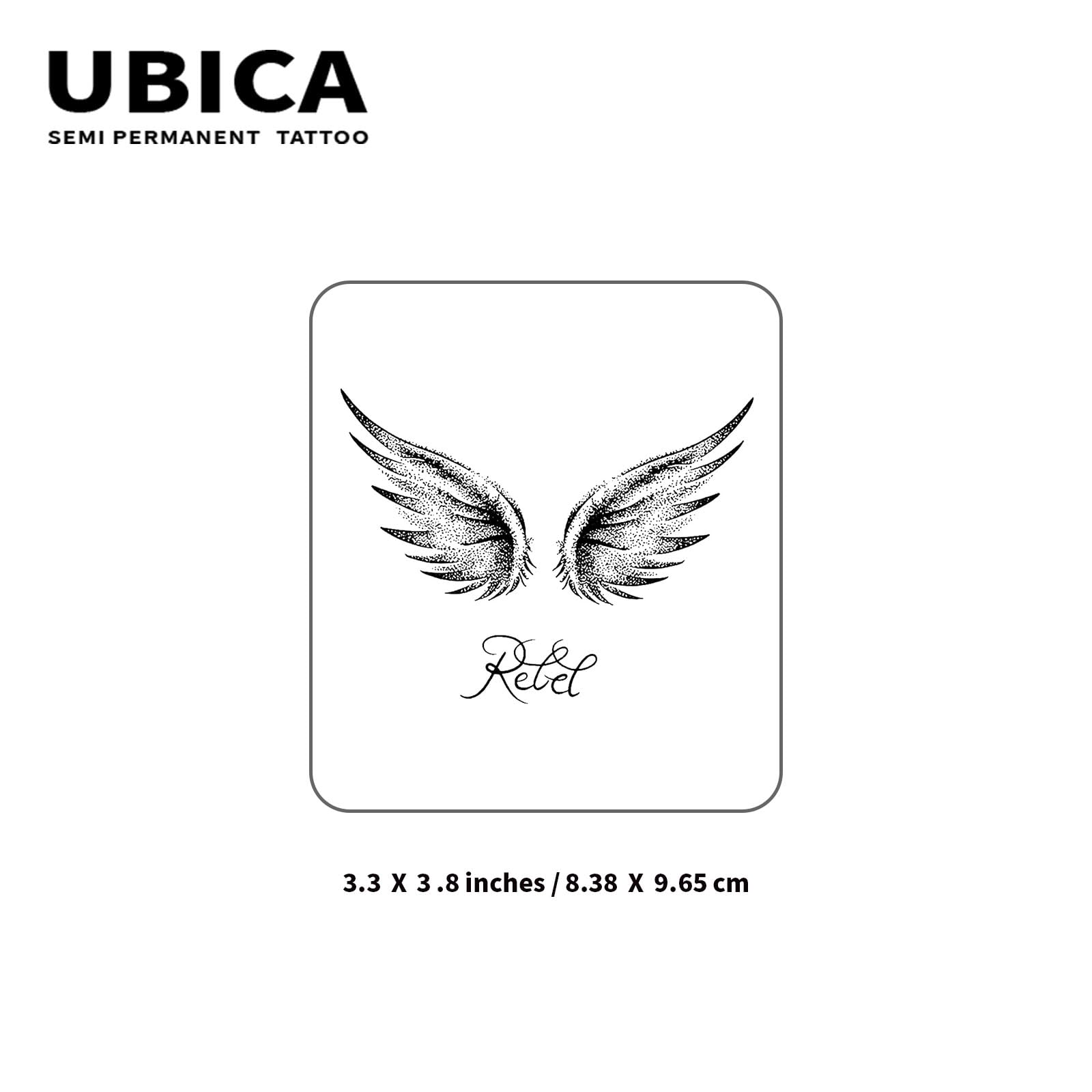 UBICA two sheets enable versatile placements on arm or back.