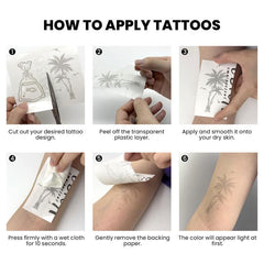 UBICA primer wipes included with semi-permanent tattoos for prep