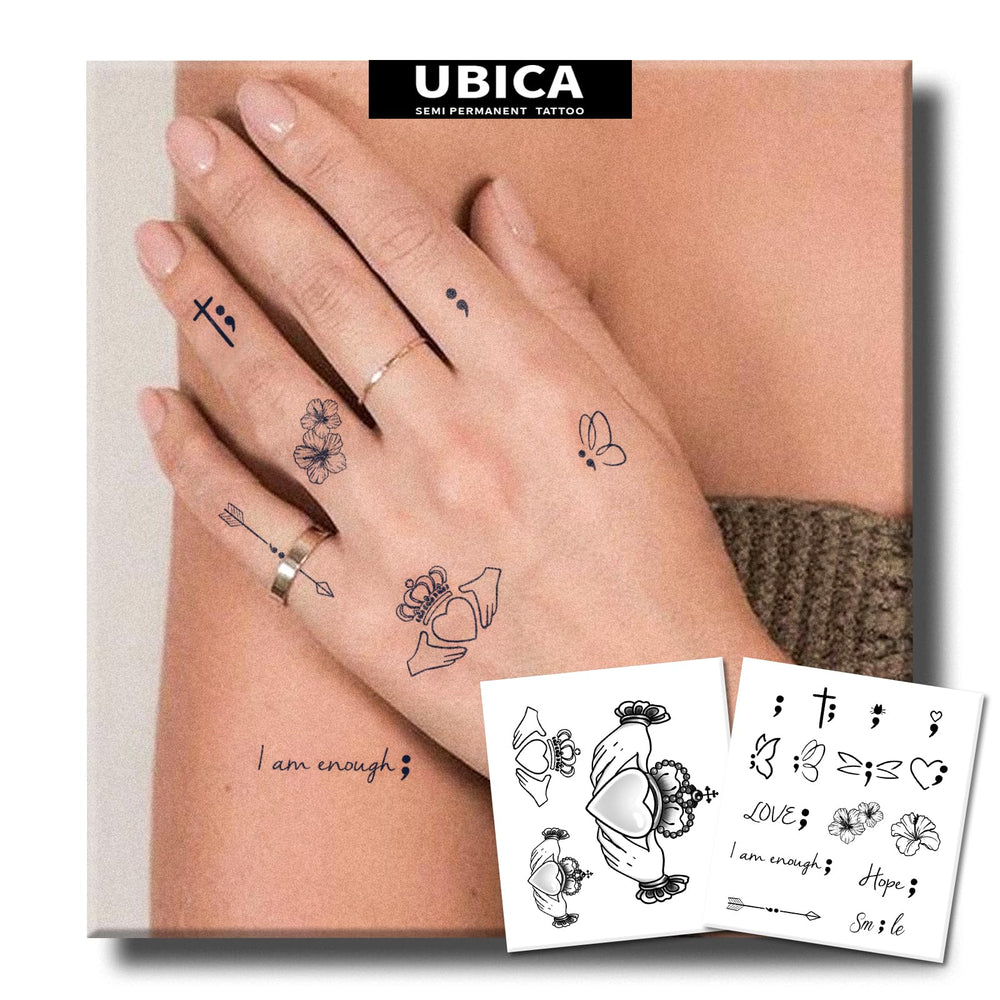 UBICA tattoo kit packaging showcasing elegant, gift-ready presentation for unboxing.