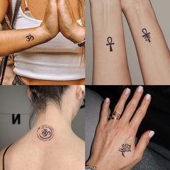 UBICA tattoo visible during swimming and outdoor activities