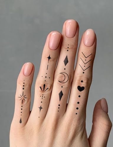 UBICA tiny moon and heart designs for wrist accents