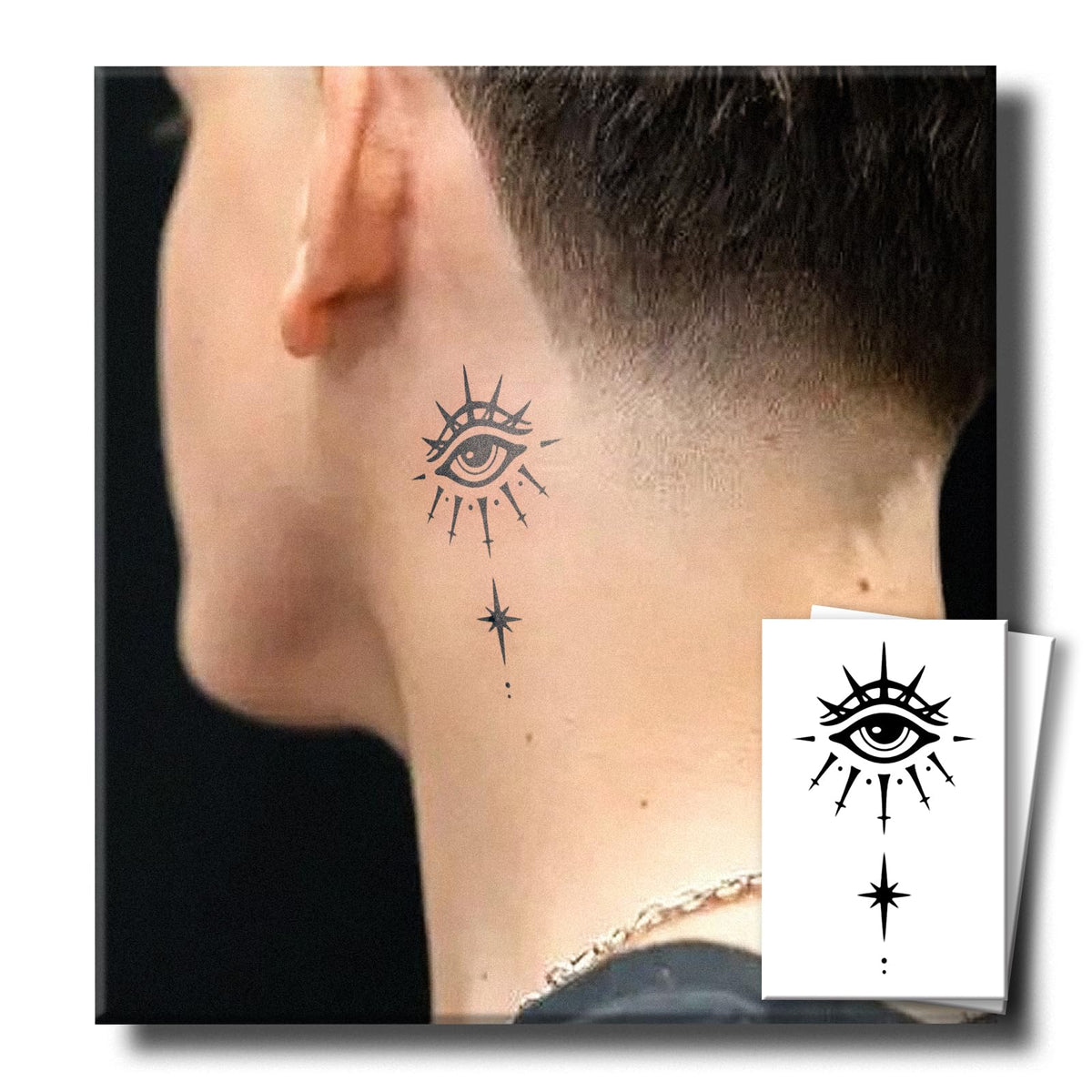UBICA two sheets tattoo designs show versatile patterns for quick fashion updates