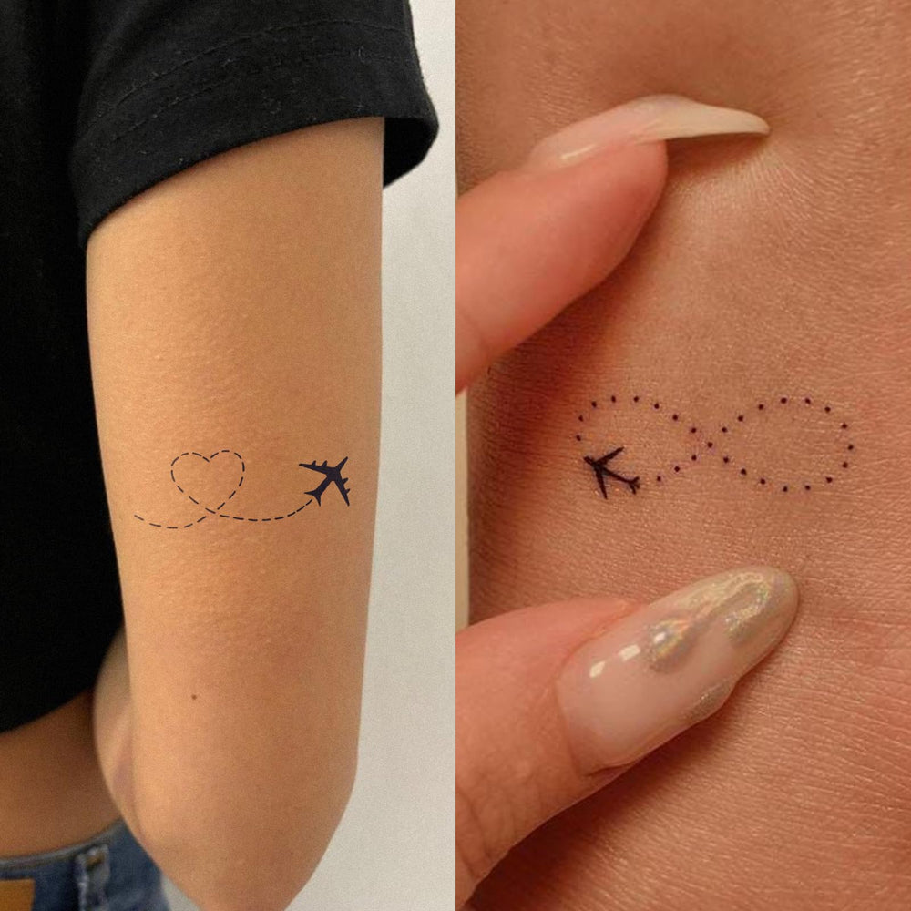 UBICA waterproof tattoo enduring swimming and beach days.