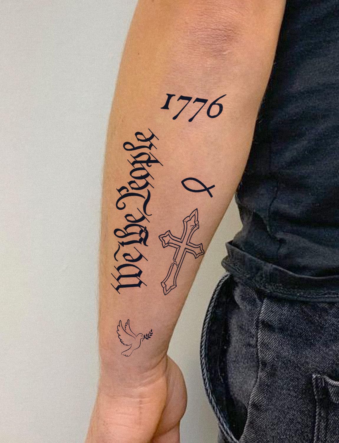 UBICA waterproof temporary tattoo designed for water activities.